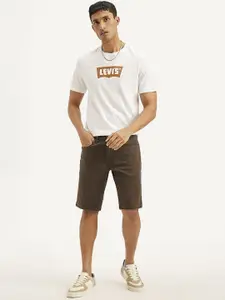 Levis Men Solid Denim Shorts