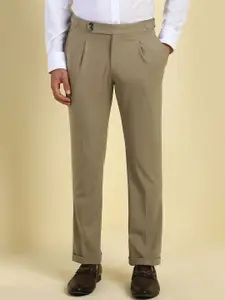 Allen Solly Sport Men Regular Fit Pleated Trousers