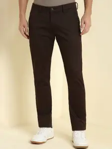 Allen Solly Men Mid-Rise Slim Fit Trousers