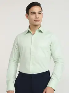 Raymond Pure Cotton Cutaway Collar Formal Shirt