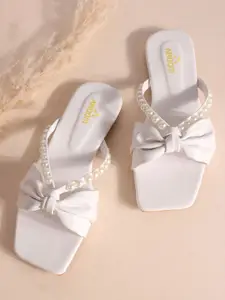 AROOM Women Open Toe Flats