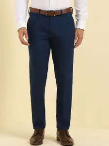Allen Solly Sport Men Checked Slim Fit Trousers