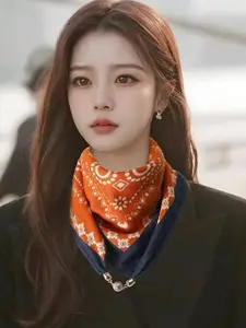 QUECY Women Printed Scarf