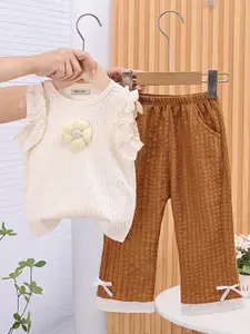 INCLUD Girls Top with Trousers