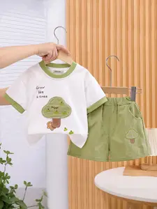 INCLUD Boys T-shirt with Shorts