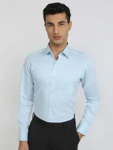 Raymond Pure Cotton Contemporary Fit Semicutaway Formal Shirt