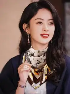 QUECY Women Printed Scarf