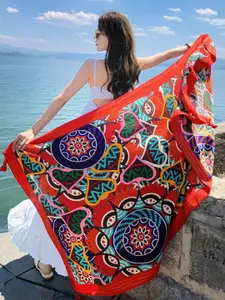 QUECY Women Printed Scarf