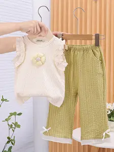 INCLUD Girls Top with Trousers