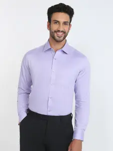 Raymond Pure Cotton Contemporary-Fit Semicutaway Formal Shirt
