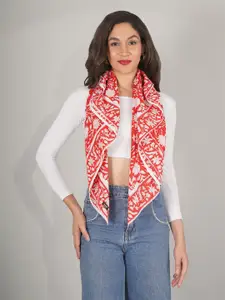 Moda Chales Women Ethnic Motifs Printed Pure Cotton Scarf