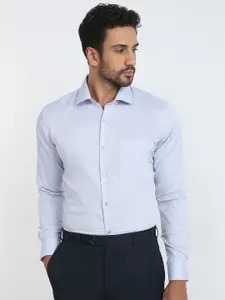 Raymond Pure Cotton Contemporary Fit Cutaway Collar Formal Shirt