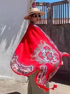 QUECY Women Printed Scarf