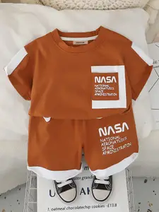 INCLUD Boys Printed T-shirt with Shorts