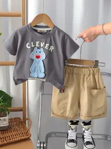 INCLUD Boys T-shirt with Shorts