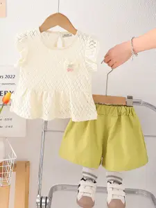 INCLUD Girls Top with Shorts