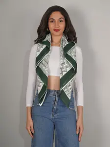 Moda Chales Women Abstract Printed Pure Cotton Scarf