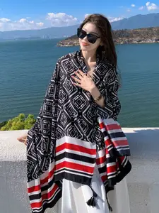 QUECY Women Printed Scarf