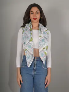 Moda Chales Women Floral  Printed Pure Cotton Scarf