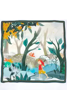 QUECY Women Printed Scarf