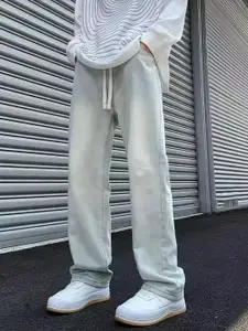 Roadster Men Relaxed-Fit Mid-Rise Trousers