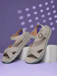 Scholl Women Open Toe Flats