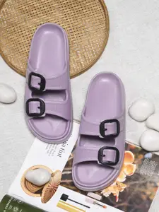 COGS Women EVA Open Toe Flats Buckles