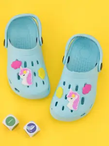 Yellow Bee Kids-Girls Casual Clogs Flip Flops