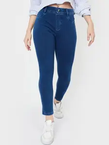 Aadvi Fashion Women Classic Slim Fit High-Rise Stretchable Jeans