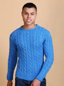 Dzant Men Cable Knit Cardigan