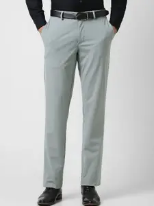 V Dot Men Slim Fit Chinos Trousers