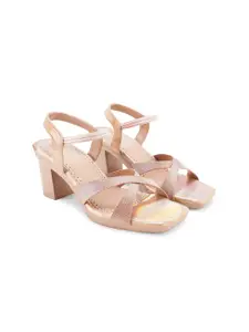 Froh Feet Women Embellished Block Heel Sandals