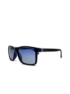 Azzaro Men Rectangle Sunglasses with Polarised Lens AZ6008 C120
