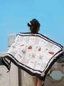 QUECY Women Printed Scarf