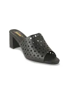 The Roadster Lifestyle Co. Women Self Design Block Heels