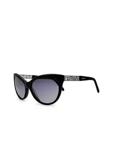 Azzaro Women Cateye Sunglasses with Polarised Lens AZ60037 C022