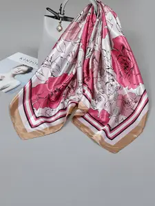 QUECY Women Floral Printed Scarf