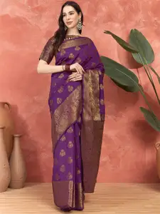 SERONA FABRICS Woven Design Kanjeevaram Saree