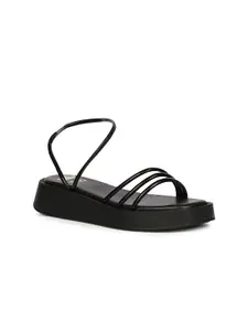 Viviblu Leather Platform Sandals