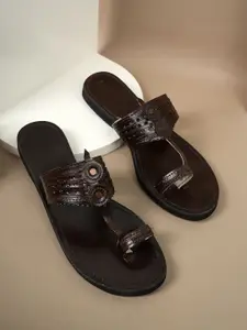 JUTTIESMAKER Women royal ebony kolha