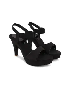 Froh Feet Stiletto Open Toe Backstrap Sandals