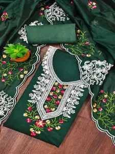 Peachmode Embroidered Unstitched Dress Material