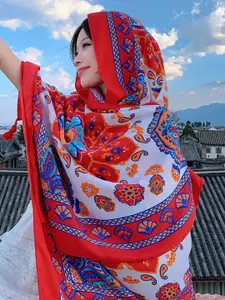 QUECY Women Printed Scarf