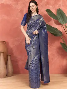 SERONA FABRICS Woven Design Zari  Kanjeevaram Saree