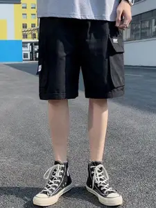 The Roadster Lifestyle Co Men Mid Rise Shorts