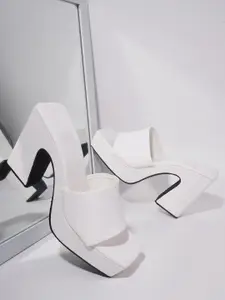 Try Me Women Open Toe Block Heel Sandals