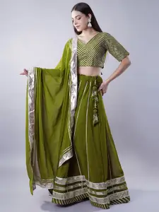 Utsav Fashion Embellished Ready to Wear Lehenga & Blouse With Dupatta