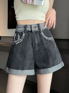 KPOP Women Regular Fit Shorts