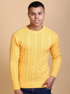 Dzant Men Cable Knit Pullover