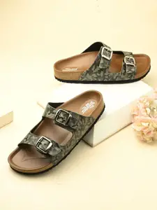 Roadster Women Printed Open Toe Flats